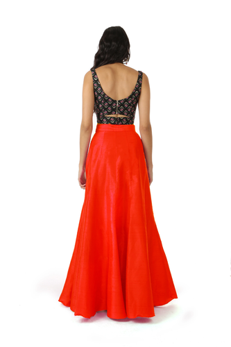 Multicolor Skirt 10451
