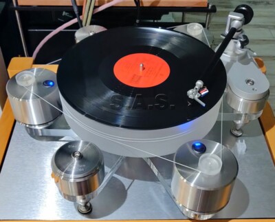 CLEARAUDIO MAXIMUM SOLUTION TURNTABLE - VERIFY + VIRTUOSO WOOD MM - TURN-KEY!