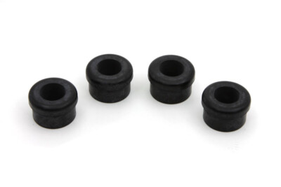 Fl Flh , 73-85 Harley Big Zwilling, 4 Neu Gummi Griff Leiste Riser Buchsen
