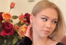 Luxry San Valentino regalo per fidanzata orecchini oro 18 kt diamante solitario 2 ct HMDE