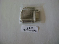 Lionel OC-18 "O" Metal Track Pins, (pkg. of 25)