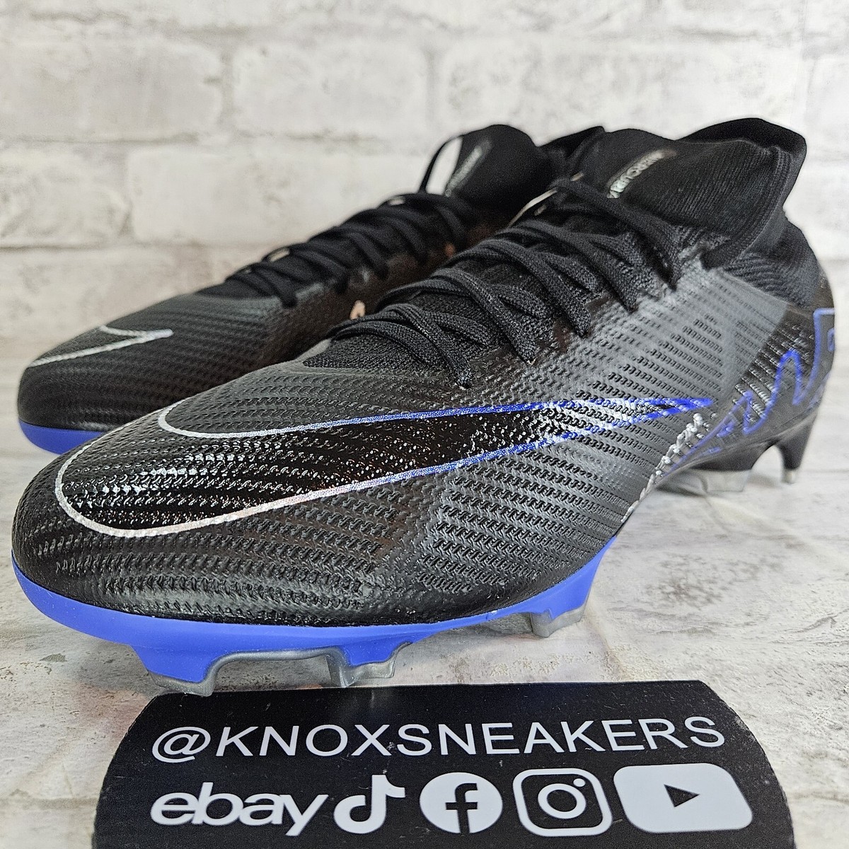 Nike Zoom Superfly 9 PRO FG Black Royal Blue DJ5598-040