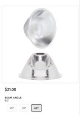 Replacement Optic By Visual Comfort Architectural LED 60 Degree ( Lot Of 10 )