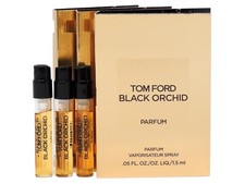 TOM FORD BLACK ORCHID PARFUM 1.5ml .05fl oz x 3 PERFUME SPRAY SAMPLES