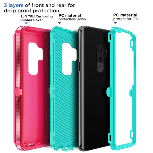 For Samsung Galaxy S9/S9 Plus Shockproof Heavy Duty Hybrid Hard Phone Case Cover - Picture 20 of 54