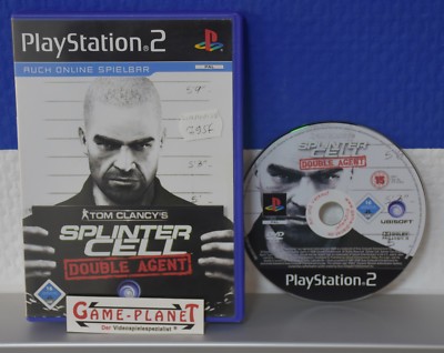 Tom Clancy's Splinter Cell - Double Agent PS2 Ubisoft PAL Havok OVP & Anleitung