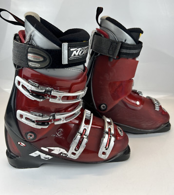 Nordica W8 Thermo Comfort Ski Boots for Women   Red, 26.0-26.5