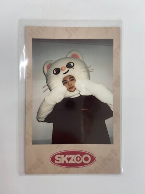 Stray Kids skz SKZOO Polaroid Photo Card Official Hyunjin