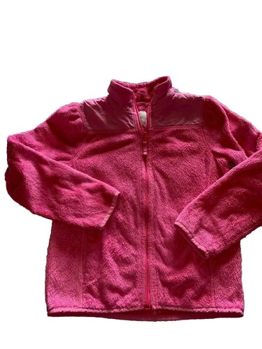 TCP Pink Lightweight Sweater Sz M (7/8/) Full Zipper girls long sleeve