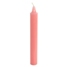 Pink Candle (6 Inches) - Household or Spell Taper Candle - Sold Individually