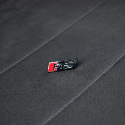 Original Audi RS Lenkrad Emblem Schriftzug 8W0419685G RS3 8V RS4 RS5 B9 8W Neu