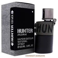 HUNTER INTENSE FOR MEN BY ARMAF EDP 3.4 OZ / 100 ML (NIB) SEALED