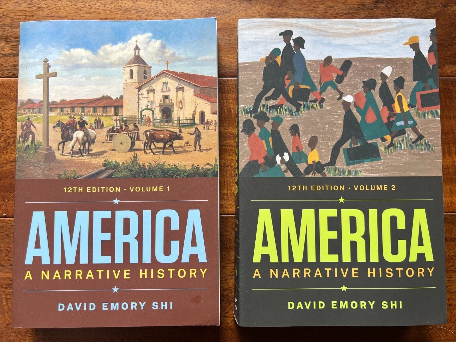 America: A Narrative History 12th Edition Volumes 1-2 by David Emory
