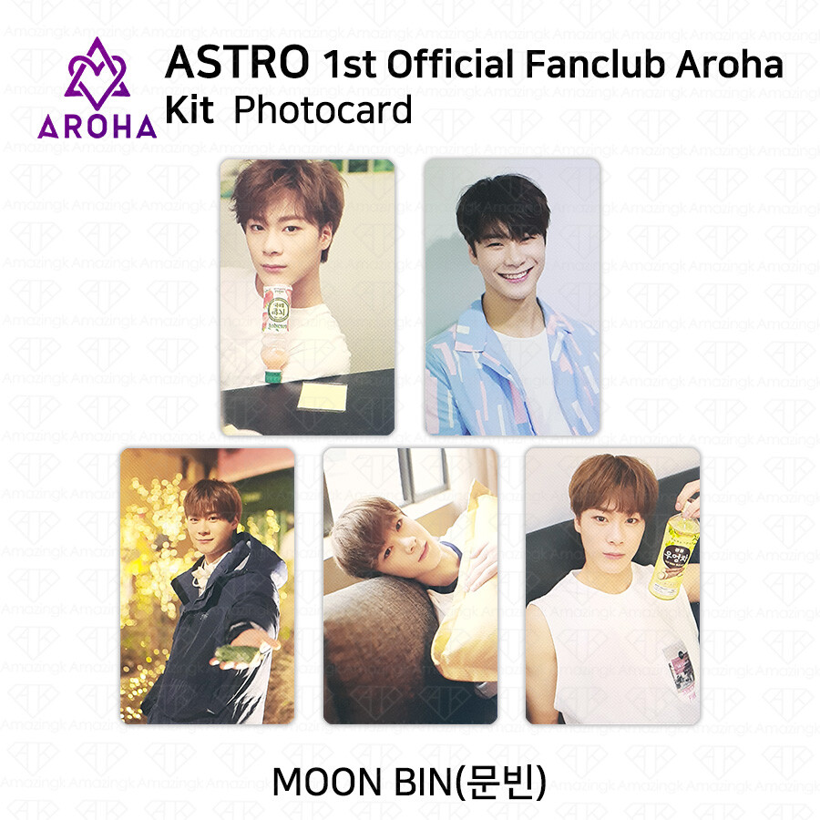ASTRO★ MJセット★AAF★AROHA★シーグリ★写真集トレカポスカ ASTRO 1st Official Fan Club AROHA Kit Photocard Eunwoo