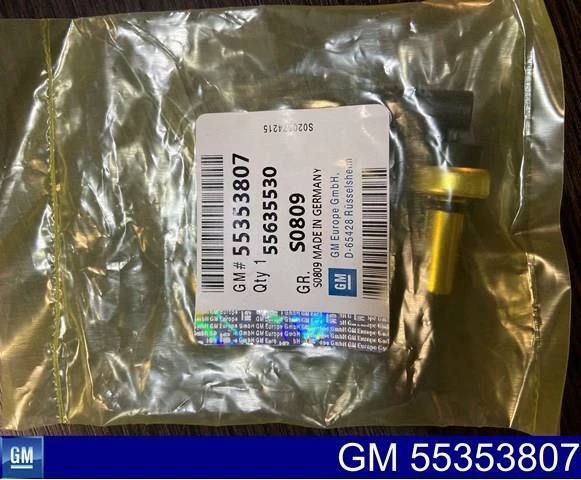 Genuine GM COOLANT Temperature Sensor 55591401 55353807 CRUZE SONIC AVEO TX229 - Image 2 of 2