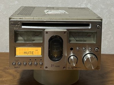 Panasonic CQ-TX5500W Vacuum Tube MD CD Car Audio Receiver Unit