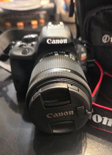 Canon Rebel EOS 100D Black with Camera Bag NEW