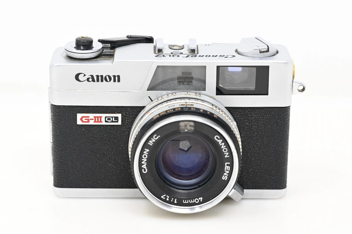 Preços baixos em Canon Canonet QL17 GIII câmeras de Filme | eBay