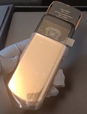 NOKIA 8800 ARTE GOLD EDITION 8800e RM-233 UNLOCKED 3G UMTS 2100 GSM MOBILE PHONE