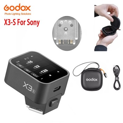 Godox X3-S 2.4G HSS TTL Flash Trigger Transmitter Metal Hot shoe for Sony US