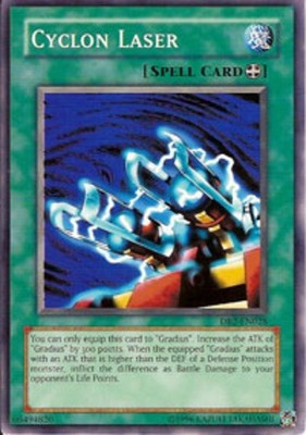 Cyclon Laser - DB2-EN028 - Common - Unlimited Edition Lightly Played Dark Beginn