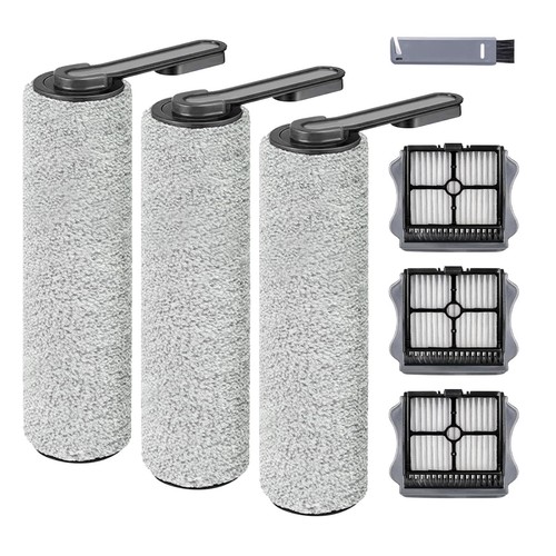 Roller Brush and Filters Replacement Compatible with Tineco Floor ONE S5/Floo...