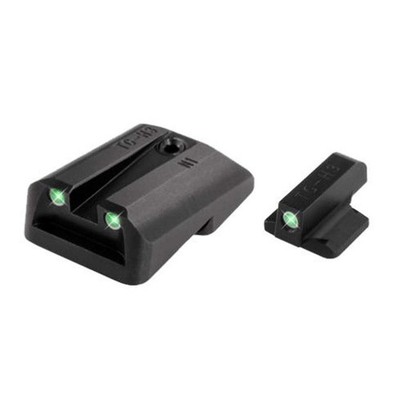 Truglo Tritium Night Sights For 1911 Handguns Day Night Visibility Black