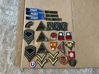 Vintage Original WW2 US Military Patches Pre Owned Lot
