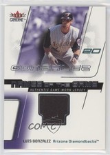 2002 Fleer Genuine Names of the Game Memorabilia Luis Gonzalez 9hx