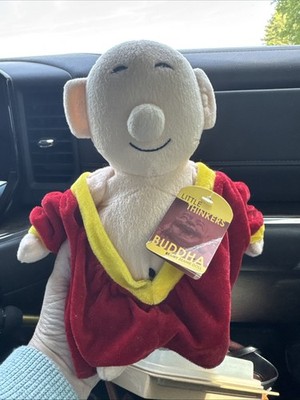 Buddha Plush Doll Brainy Beany 10'' Tags Attached Unemployed Philosopher's Guild