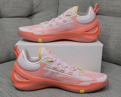 Anta Instant ZAP 1 Donte DiVincenzo Pink Yellow Shoes Men Size 13