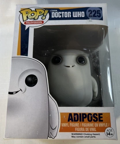 Funko POP! Television Doctor Who Adipose #225 Vinyl Figure DAMAGED BOX SEE PICS