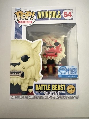 Battle Beast Bloody CHASE Funko Pop Invincible Chalice Collectibles Exclusive 54