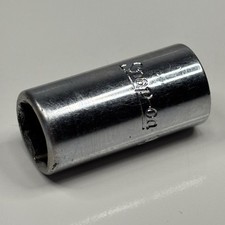 Snap On Tool TM9 1/4 Dr 6Pt SAE 9/32 Flank Dr Shallow Chrome Socket USA VTG 1983