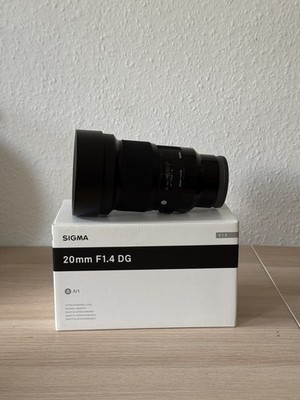 Sigma Art 20mm F1.4 DG / Sony E-mount /  Zustand Sehr gut