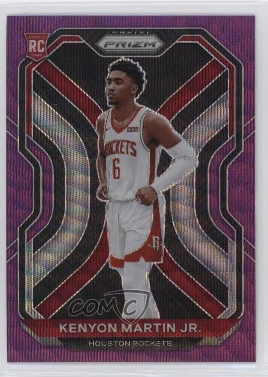 2020-21 Panini Prizm Purple Wave Prizm Kenyon Martin Jr #265 Rookie RC 6e0