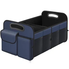 Trunk Organizer Collapsible Waterproof Multi-Compartment Trunk Organizer for ...