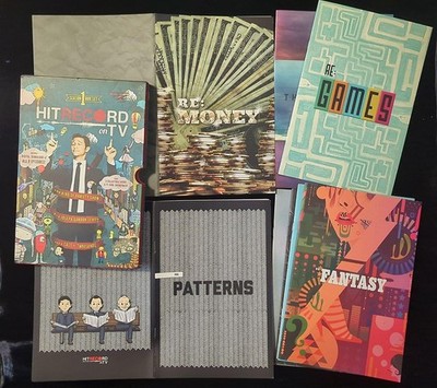 HITRECORD ON TV Season 1 Box Set 9 Books Joseph Gordon-Levitt NO Downloads
