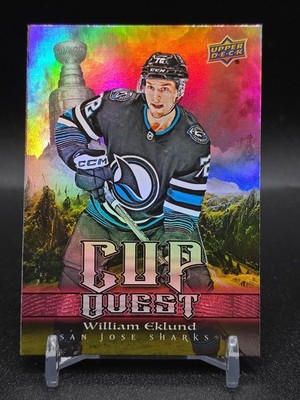 2025-26 Upper Deck Series 1 William Eklund Cup Quest Red CQ-6