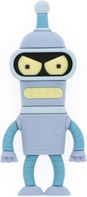 *NEW* Futurama: Bender Bending Rodriguez 3D Foam Magnet by Monogram