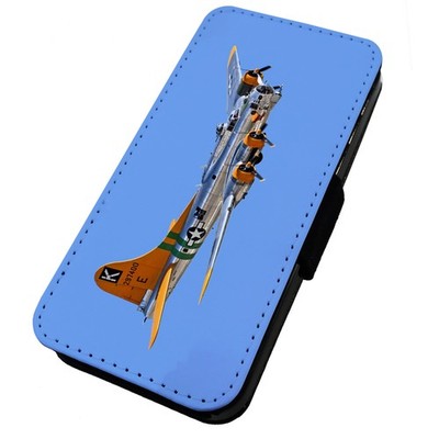 Bedruckte Klapp Handyhülle iPhone, Samsung & Huawei B17 Flying Fortress