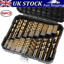 99PCS Cobalt Drill Bits Set for Stainless Steel Metal HSS-Co Cobalt Bit Titanium