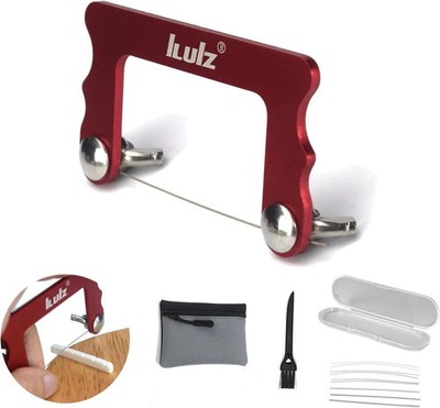 Guitar Nut Slotting File Set - iLuiz Pro-Grade 6pc Electric, Diamond-Coated... 
