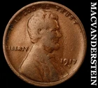 1917-D Lincoln Wheat Cent - Scarce  Better Date  No Reserve  #J8291