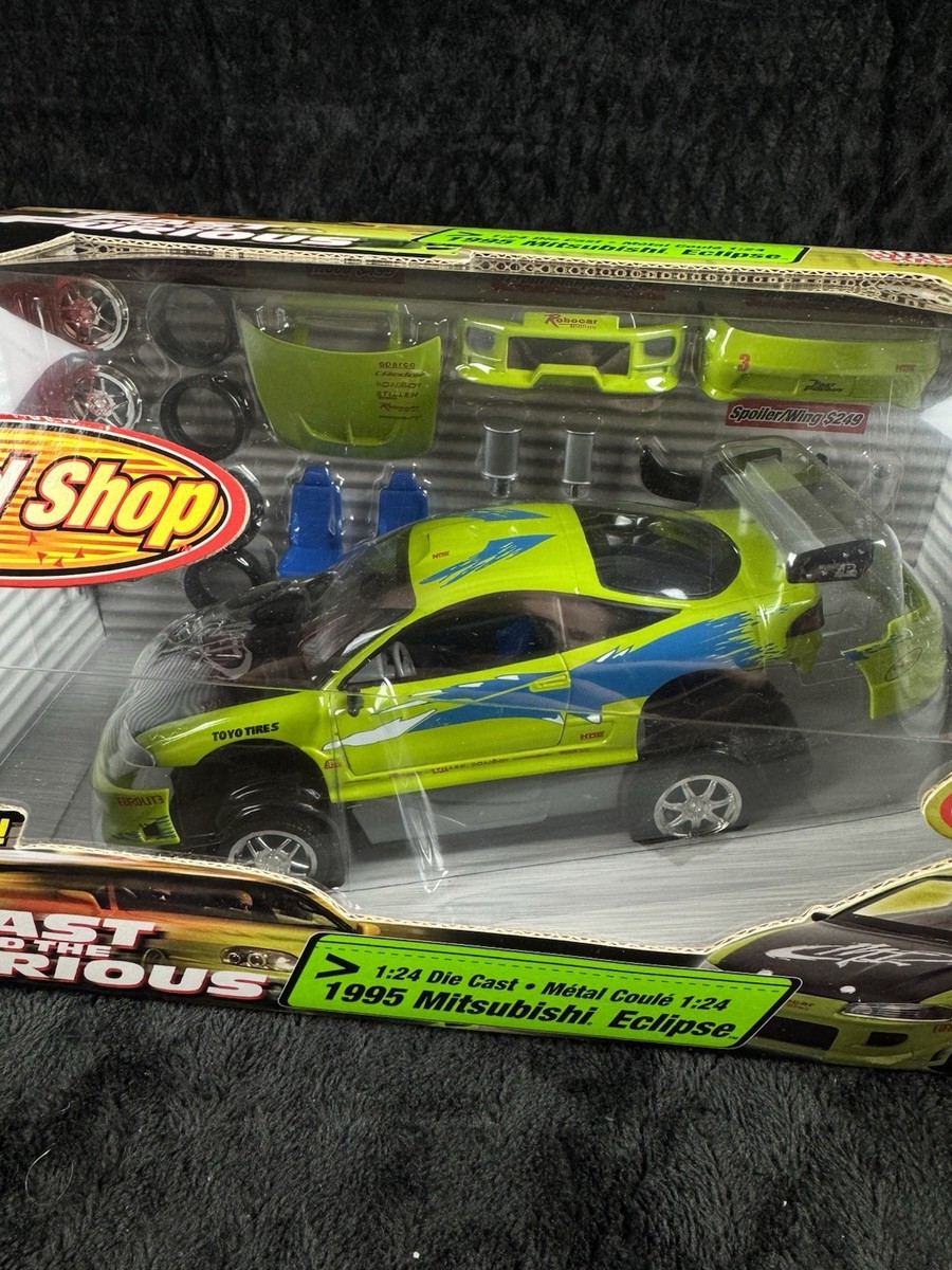1:24 Fast And Furious Speed Shop Brians Mitsubishi Eclipse Racing