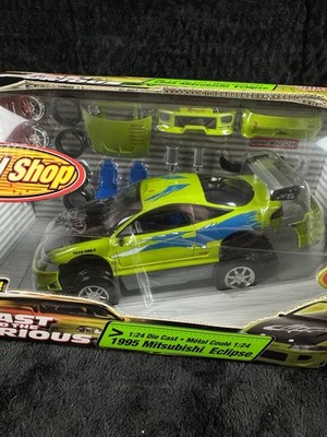 1:24 Fast And Furious Speed Shop Brians Mitsubishi Eclipse Racing