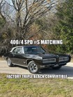 1968 Pontiac GTO TRIPLE BLACK