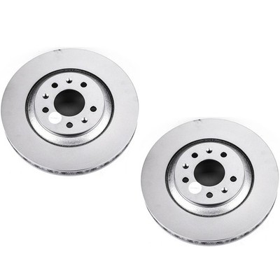 SET-P15AR82107EVC-2 Powerstop Brake Discs 2-Wheel Set Front for Cadillac STS CTS