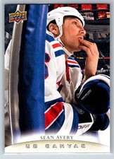 2011-12 Upper Deck Series 1 UD Canvas #C58 Sean Avery New York Rangers