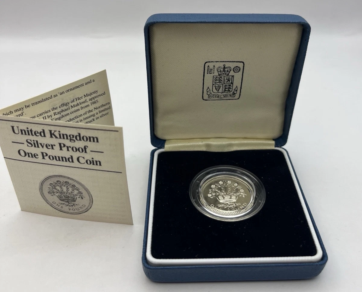 一磅银币在英国纪念币| eBay